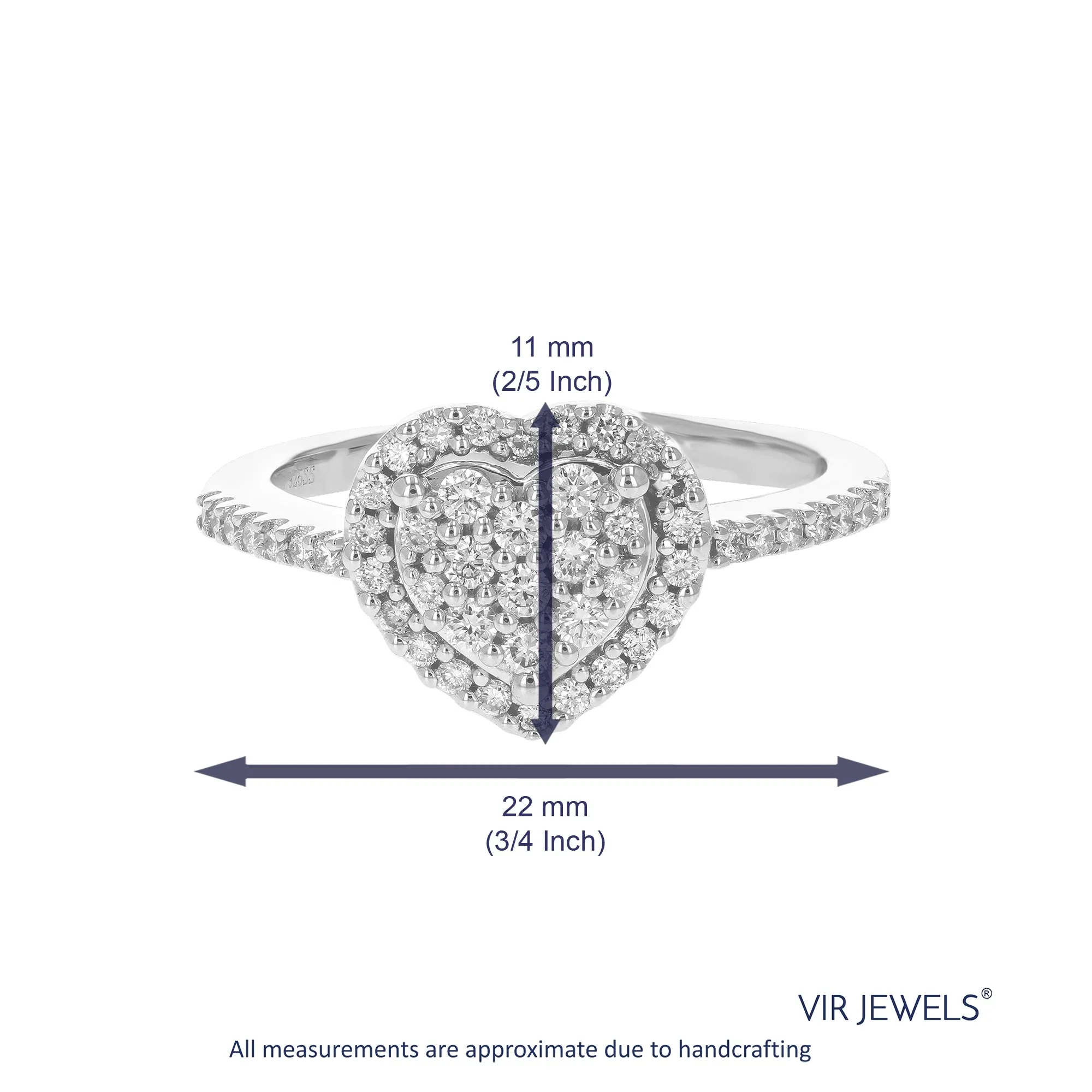 1/2 cttw Round Cut Lab Grown Diamond Wedding Engagement Ring .925 Sterling Silver Prong Set
