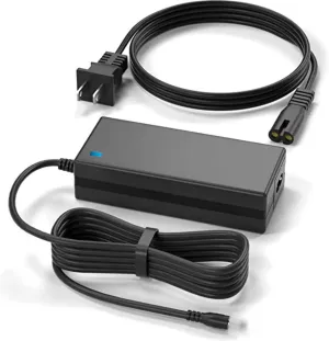 12V AC/DC Adapter Compatible with MEEGEEM S1 Self Cleaning Cat Litter Box Anti-Pinch Odor-Removal Automatic Large Multiple Cats Smart App Control 12VDC Power Supply Cord Cable Battery Charger