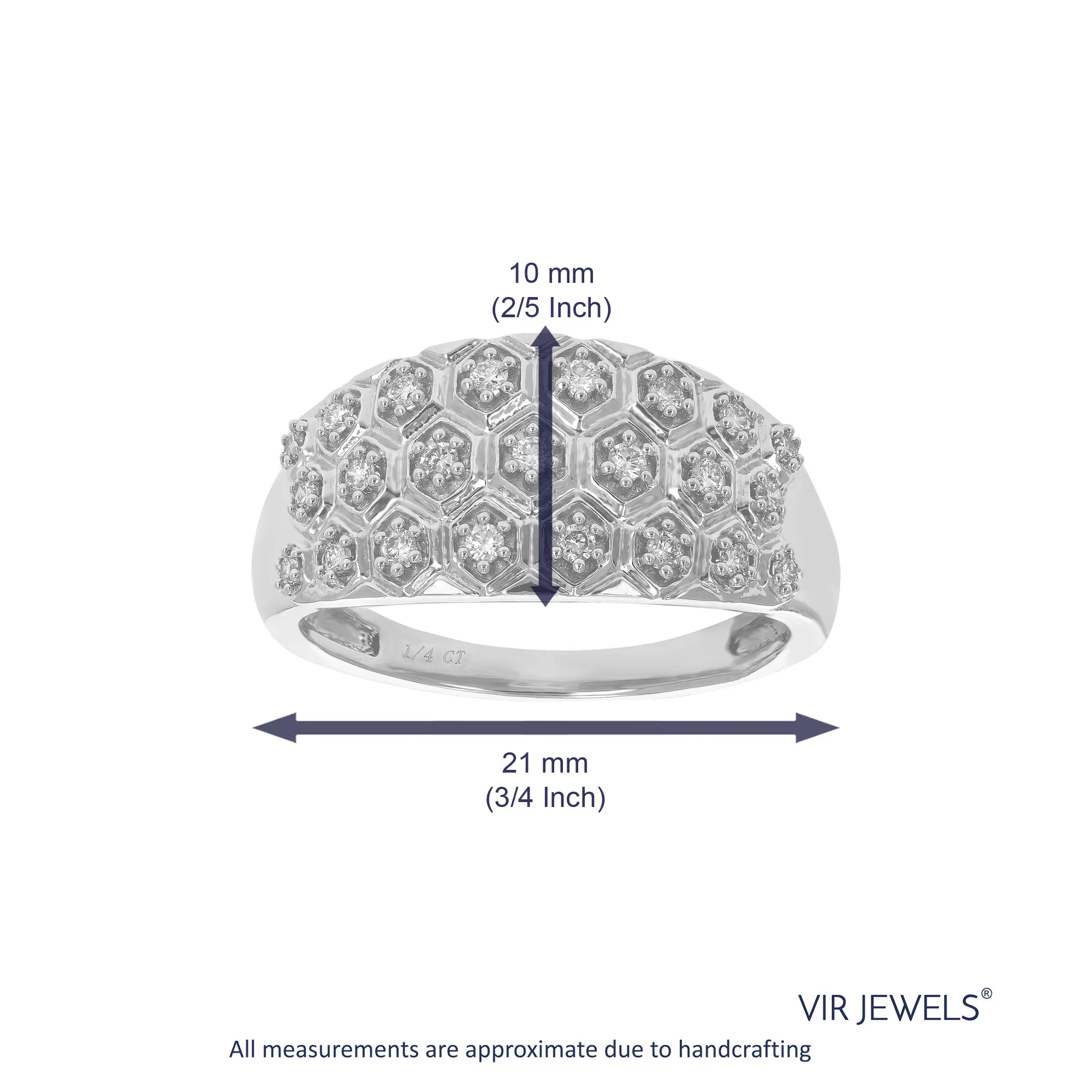 1/4 cttw Round Cut Lab Grown Diamond .925 Sterling Silver Engagement Ring Prong Set