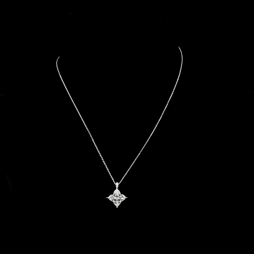 Distinctive Item 14K WHITE GOLDPendant Pendant