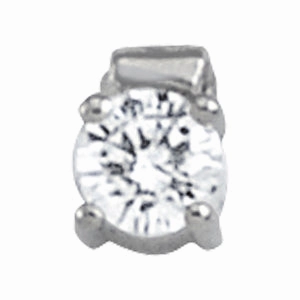 1.0 CT Round Diamond Solitaire Pendant Gift Choice Engagement Surprise