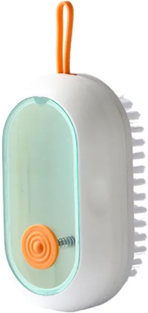 2 in 1 Multifunction Cleaning Brush Press Type Automatic Soap Dispensing Brush Cleaning Brush with Soap Dispenser Soft Brush Laundry Cleaning Brush for Bathroom Kitchen/3637