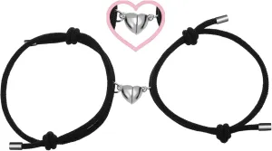 2PCS Couples Bracelets Women Men Matching Bracelets Matching Heart Adjustable Bracelets Boyfriend Girlfriend