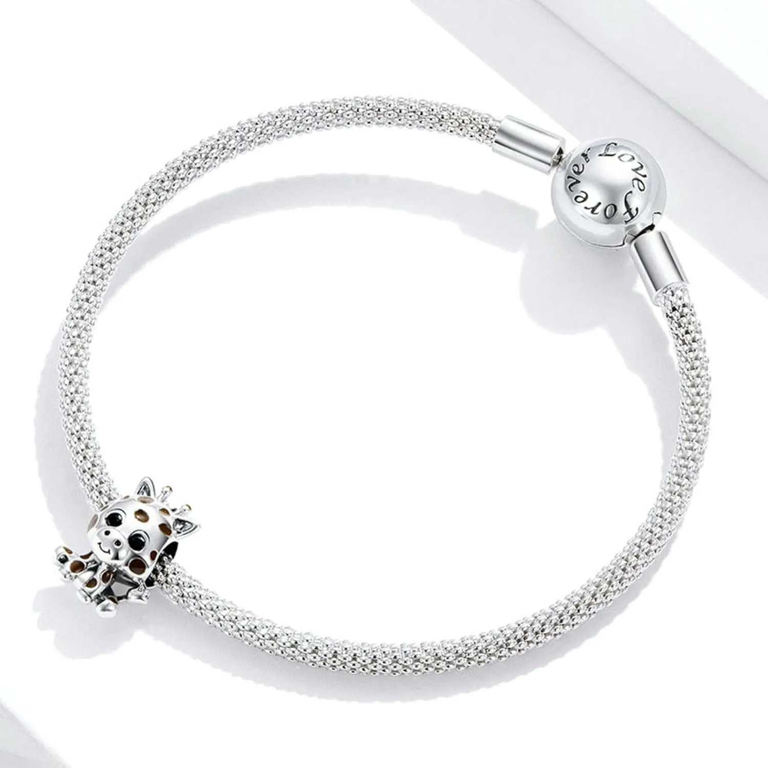 925 Sterling Silver Giraffe Charm Monkey Charm Cow Charm Dog Charm Crab Charm Animal Charm Pet Charm Birthday Charm for Pandora Charm Bracelet