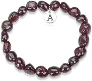 Adabele 1pc Natural Stretch Gemstone Bracelet 5mm-10mm Free Form Bead 7 Inch 7.5 Inch Healing Crystal Engergy Quartz Chakra Jewelry Women Birthday Gift