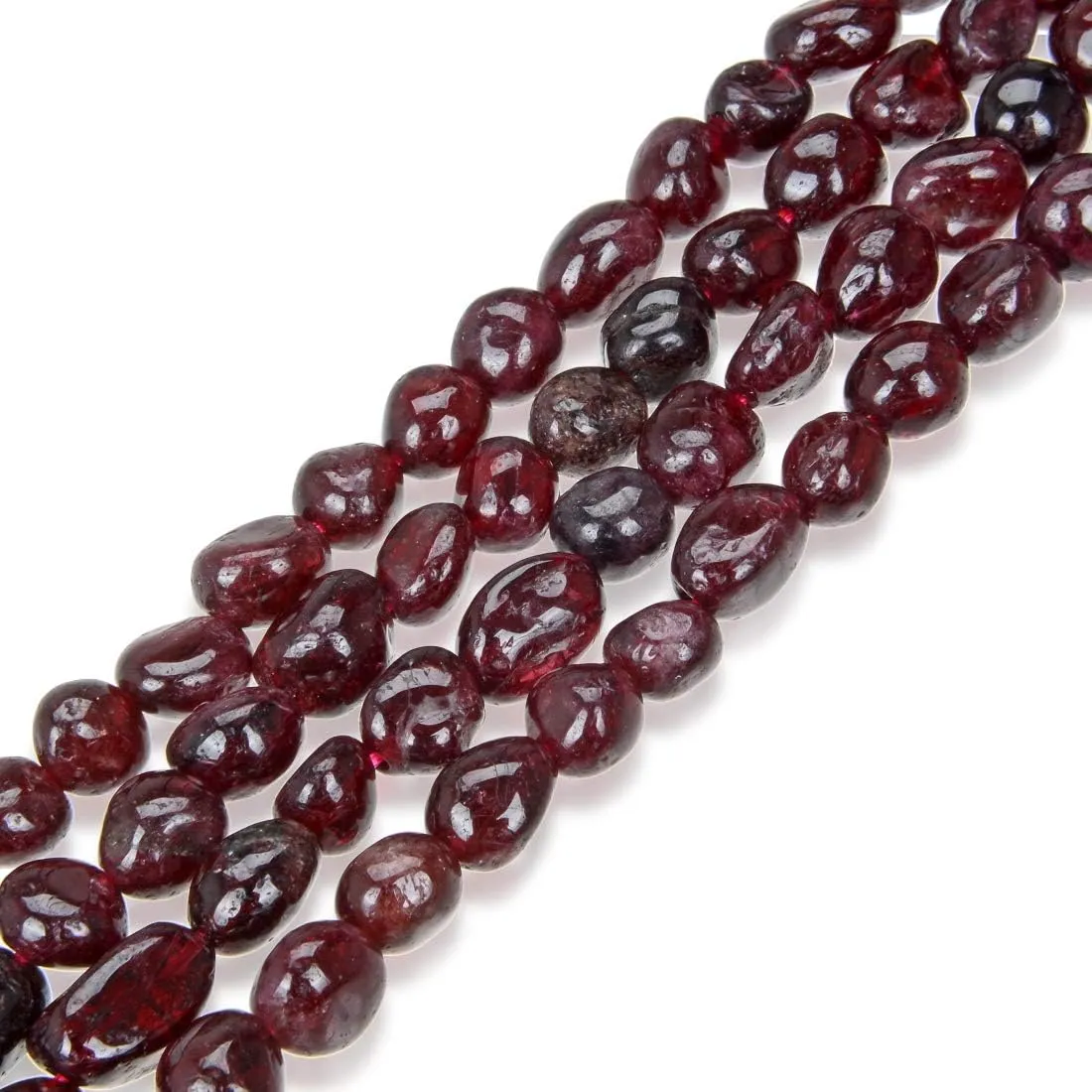 Adabele 1pc Natural Stretch Gemstone Bracelet 5mm-10mm Free Form Bead 7 Inch 7.5 Inch Healing Crystal Engergy Quartz Chakra Jewelry Women Birthday Gift