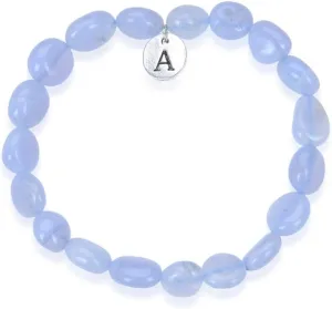 Adabele 1pc Natural Stretch Gemstone Bracelet 5mm-10mm Free Form Bead 7 Inch 7.5 Inch Healing Crystal Engergy Quartz Chakra Jewelry Women Birthday Gift