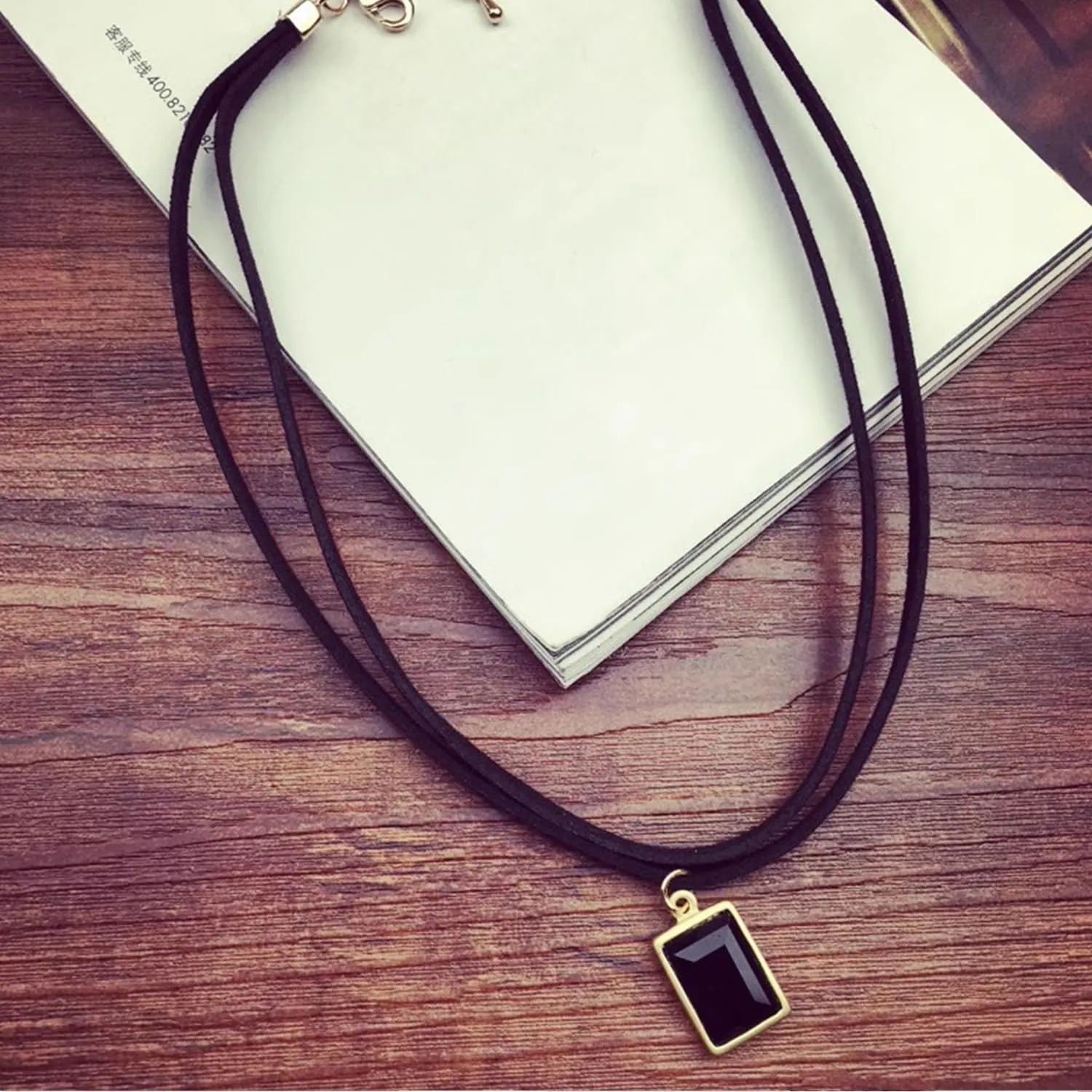 Aktully Black Choker Necklaces for Women Velvet Lace Choker Collar Necklace Goth Layered Choker Necklaces for Women Jewelry