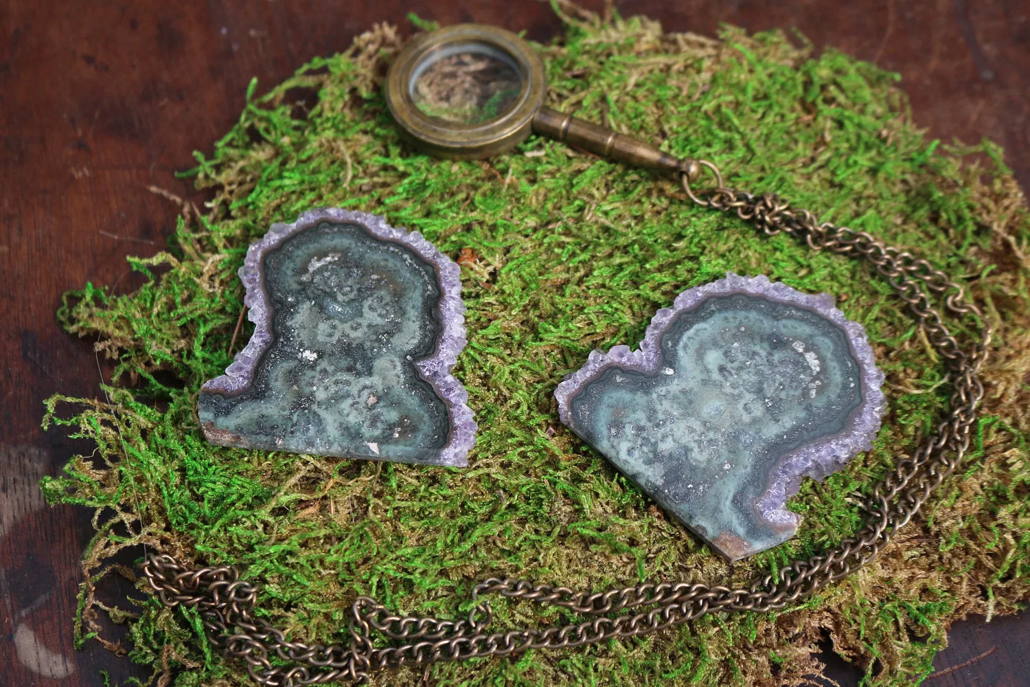 Amethyst Stalactite || Stalactite Slice || Crystal Flower || Amethyst Slice || Raw Amethyst || Druzy Stalactite || Agate Slice || Ornament |