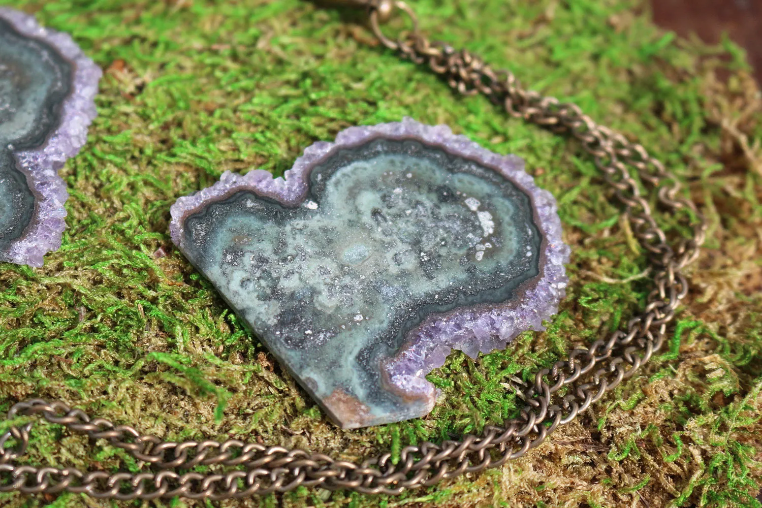 Amethyst Stalactite || Stalactite Slice || Crystal Flower || Amethyst Slice || Raw Amethyst || Druzy Stalactite || Agate Slice || Ornament |