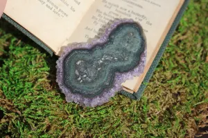 Amethyst Stalactite || Stalactite Slice || Crystal Flower || Amethyst Slice || Raw Amethyst || Druzy Stalactite || Agate Slice || Ornamental