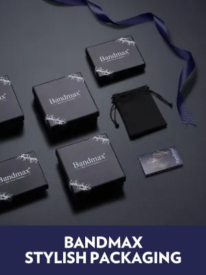 Bandmax Square Cut Gemstone Rings for Men Women, Shining Stone Signet Ring Cocktail Ring Statement Ring Personalized Birthstone Ring for Gift US Size 7-14