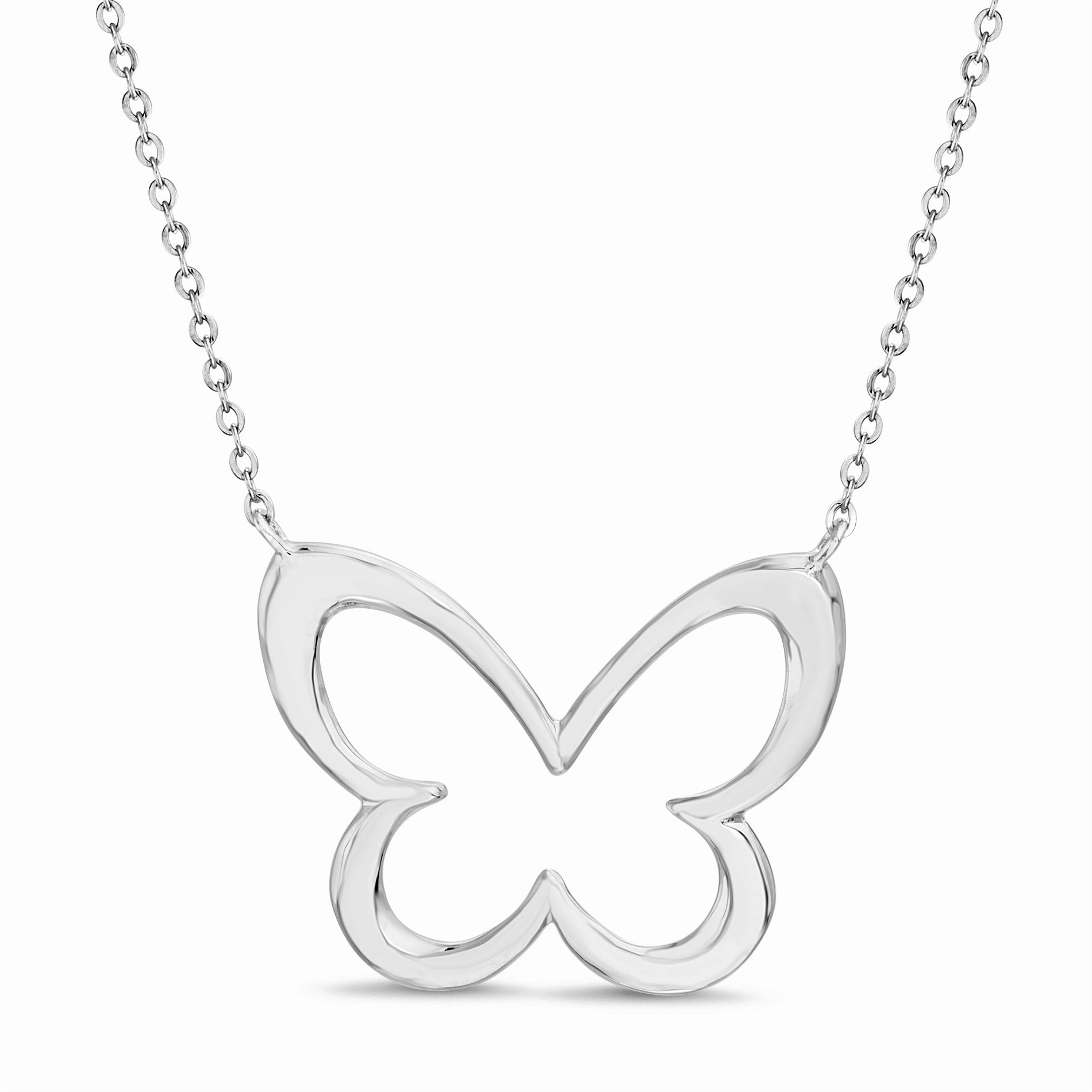 Rae Dunn Charm Cable Cain Necklace in Sterling Silver Simple Gift Personalized Piece