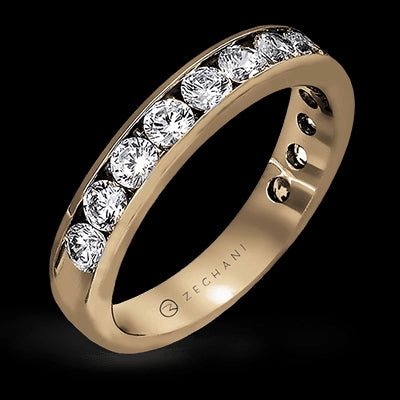 ZR16 Anniversary Ring in 14k Gold with Diamonds Quality Ornament