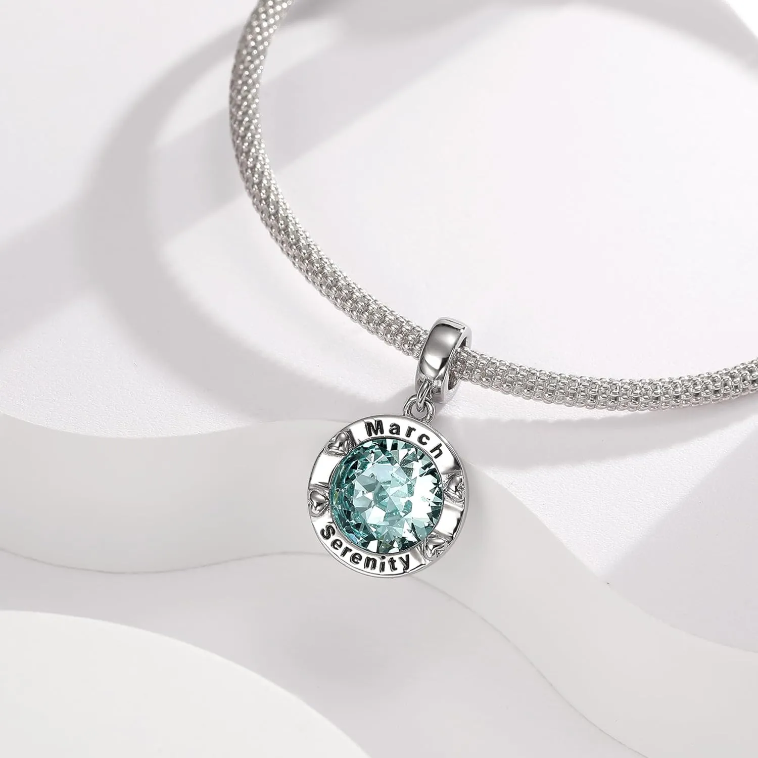 Birthstone Charms for Women Bracelets Birthday Bead Charms for Pandora Bracelets and Necklace Jewelry Gifts for Women
