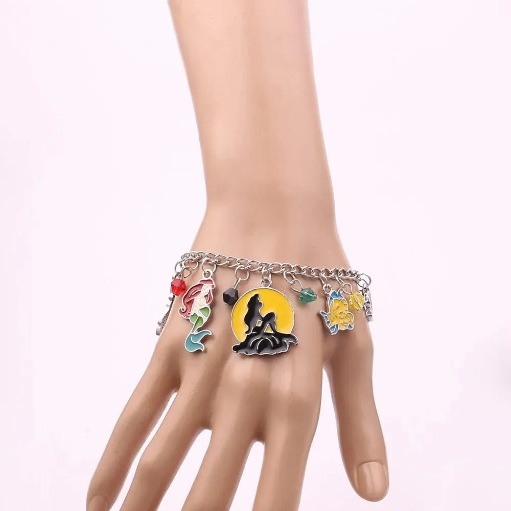 Blingsoul Charm Bracelets for Women - 9.8" Adjustable Silver Bracelets Jewelry Gift Women