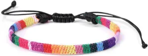 Boho Bracelets for Women,Adjustable Braided Bracelets Bulk Woven Friendship Bracelet Handmade Festival Accessory Jewelry Gift