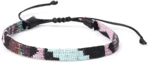 Boho Bracelets for Women,Adjustable Hemp Braided Bracelets Wristbands Friendship Woven Bracelets Handmade Gifts for Friends