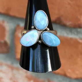 Boulder Opal Ring Excellent Expression Secure Work