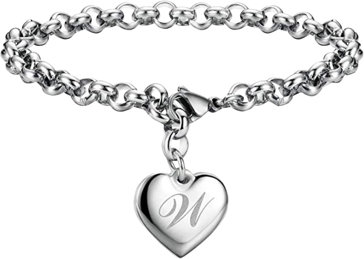 Bracelets for Women Initial Adjustable Charm Bracelets Unique Design Birthday Gifts for Women