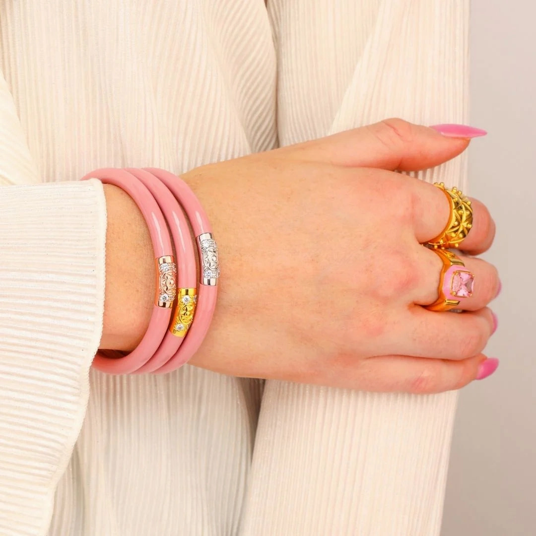 Celebration Must-Haves BudhaGirl Three Kings All Weather Bangles? (AWB?) - Blush
