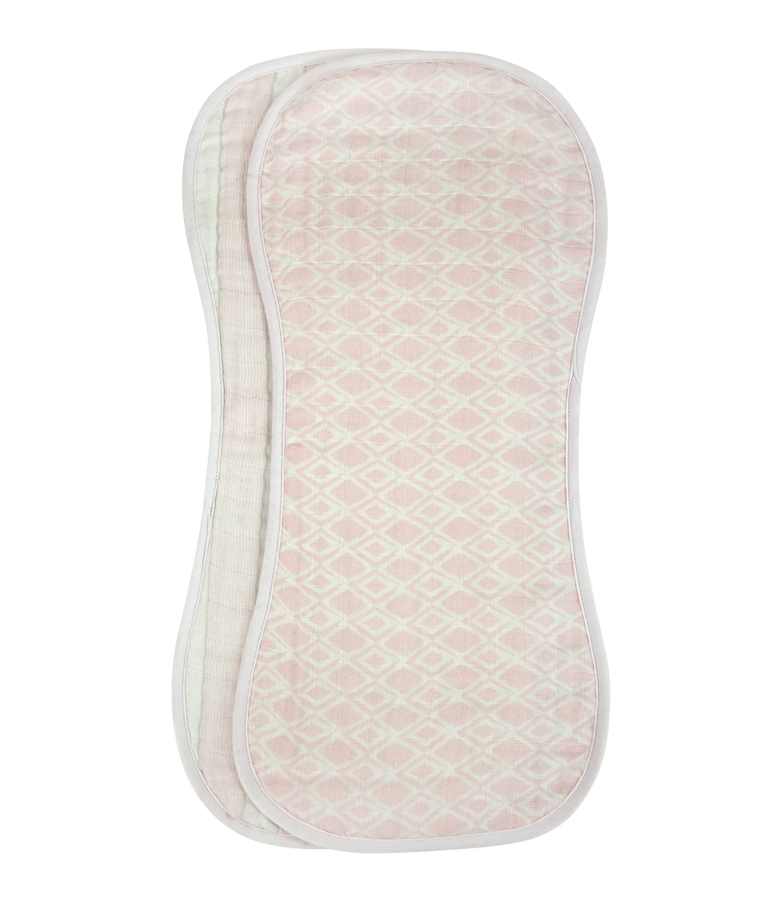 Burp Cloth Set - Pink Salt