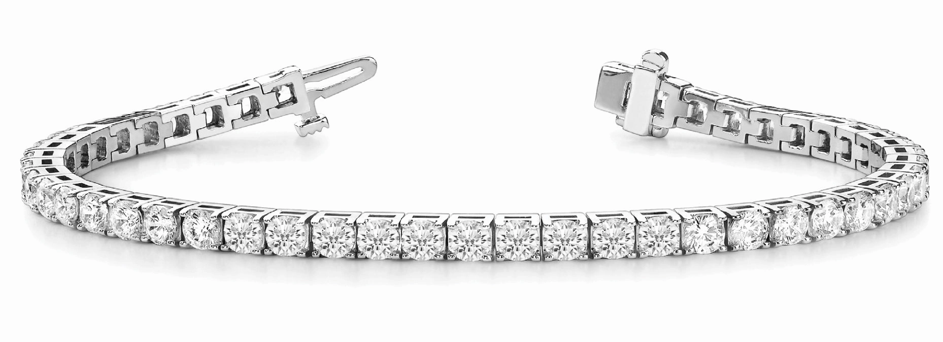 Multi-Diamond Line Fashion Bracelet Cultural Heritage relaxed elegance