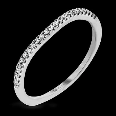 ZR28PRWB Wedding Set in 14k Gold with Diamonds Recycled Content Excellent Article