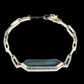 ZB922 Color Bracelet in 14k Gold with Diamonds Traditional Lore Daily Essential