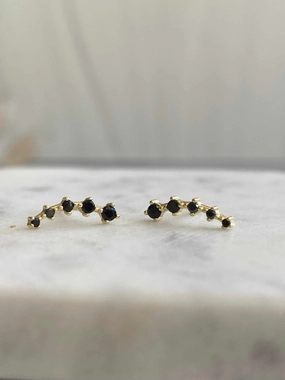 Crawler Earrings Modernist Embellishment Classic Essential