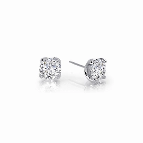2.06 CTW Stud Earrings Romantic Present Crisp Shine