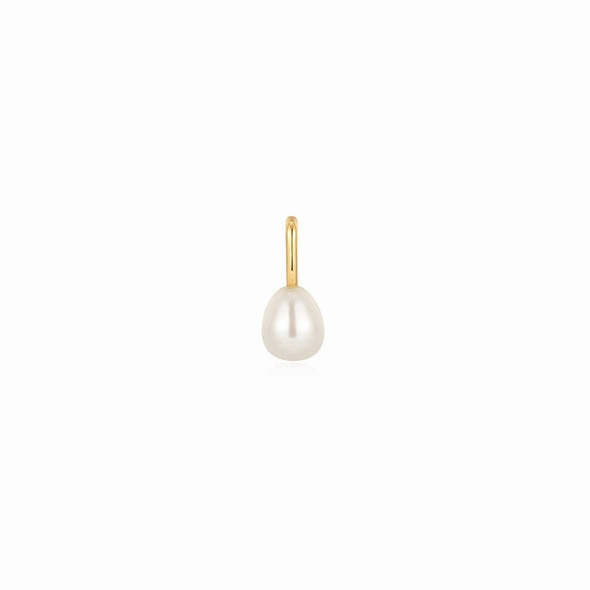 Seasonal Mood Custom Craft Gold Pearl Charm