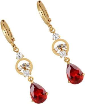 Cute Women Zircon Earrings Minimalist Design Ear Studs Rhinestones for Occasions