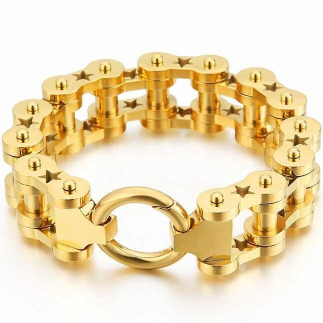 Cycolinks Star Bike Chain Bracelet Complete Blends Comprehensive Assortment