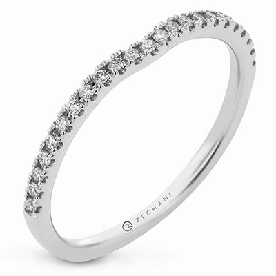 ZR2317-B Engagement Ring in 14k Gold with Diamonds Comfortable Work All Style