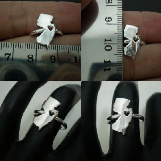 Value Item New Jersey Silver Ring