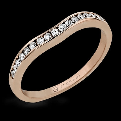 ZR400 Anniversary Ring in 14k Gold with Diamonds Beautiful Expression