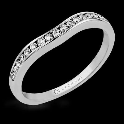 ZR400 Anniversary Ring in 14k Gold with Diamonds Shiny Accessory