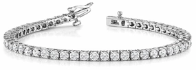Multi-Diamond Line Fashion Bracelet Welcoming Style Continental Acclaim