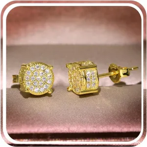 Diamond Earrings for Women Hypoallergenic Studs Earrings Valentine's Day Birthday Anniversaries Jewelry Gifts for Her