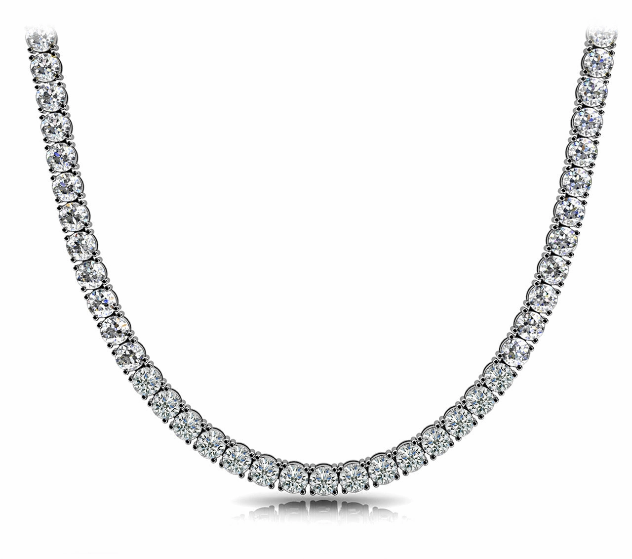 Diamond Riviera Necklace Chic Night Comfort Fit
