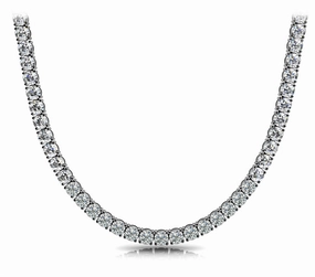 Modern Scene Attractive Jewelry Diamond Riviera Necklace