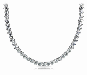 Superior Design Easy Style Diamond Riviera Necklace
