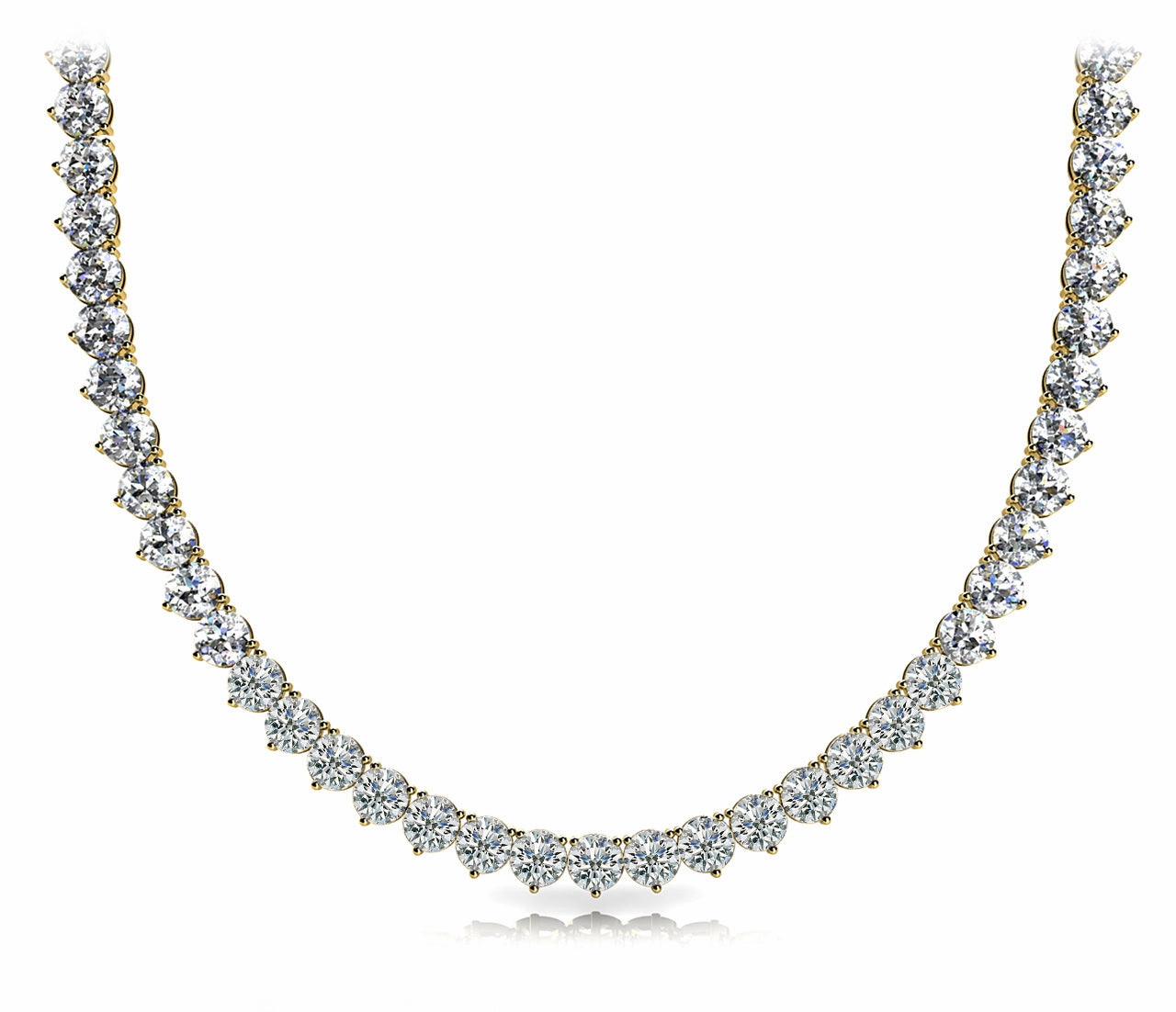 Diamond Riviera Necklace Sophisticated Style Polished Piece