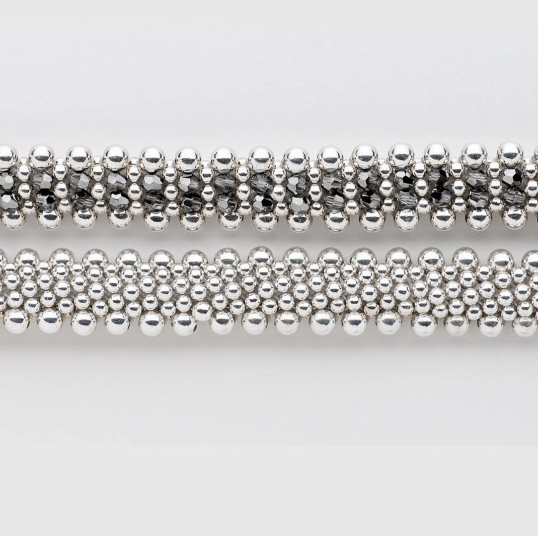 Unforgettable Fusions Non-Negotiable Dovera 'Silver Night' Reversible Bracelet