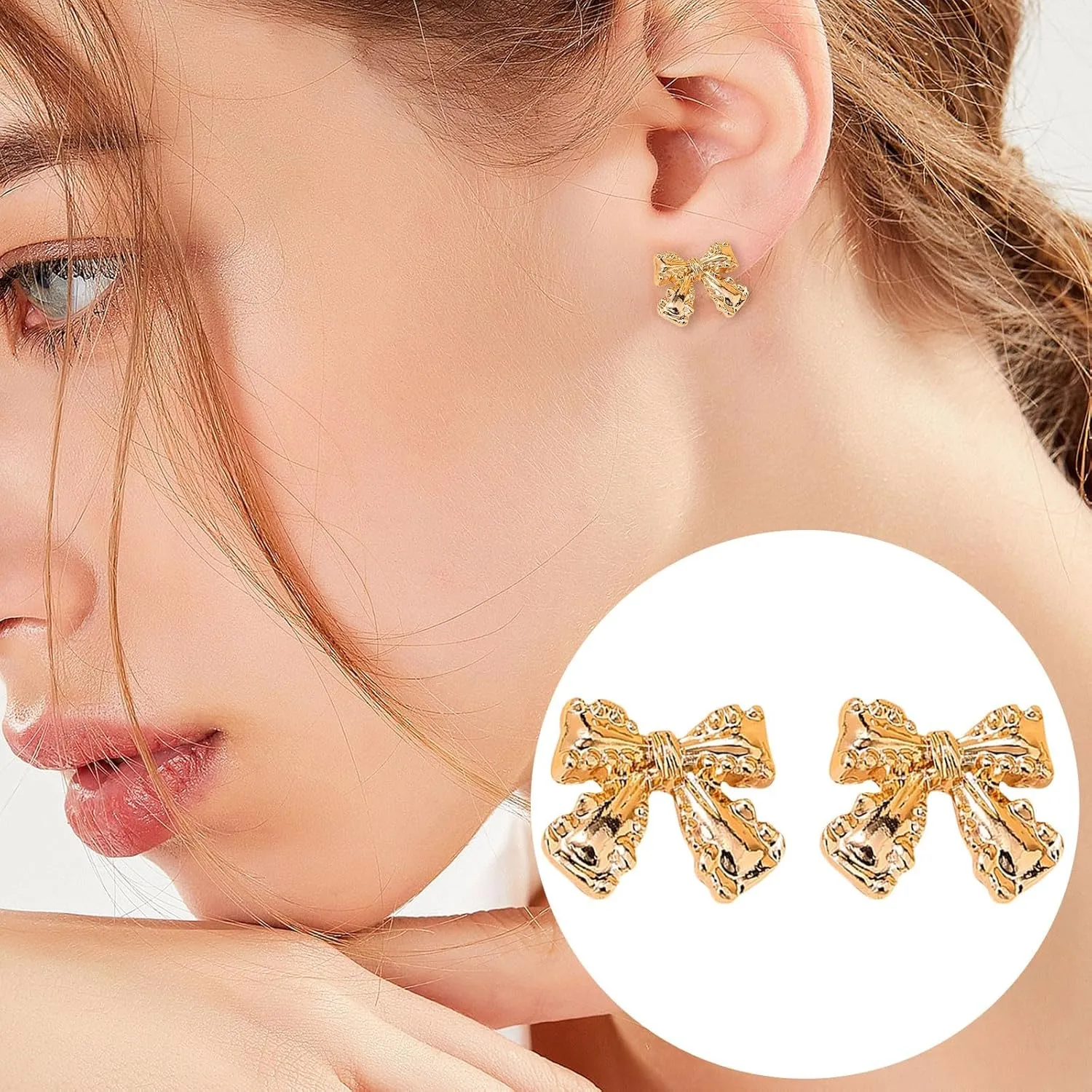 Earrings for Women Cute Bow Earring Jewelry Mom Wife Girlfriend Birthday Gifts