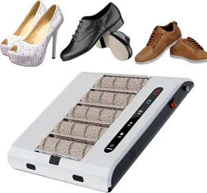 Electric Shoe Polisher,Fully Automatic Shoe Sole Cleaning Machine, Induction Shoe Cleaner,Waterless Shoe Cleaner, 1000PA Suction Quick Wipe in 5s, for Home, Office