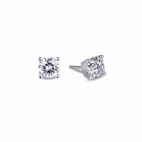 Gift worthy Modern Mood 1.98 CTW Solitaire Stud Earrings