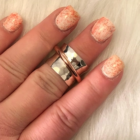 Silver Spinner Ring Mother??s Day