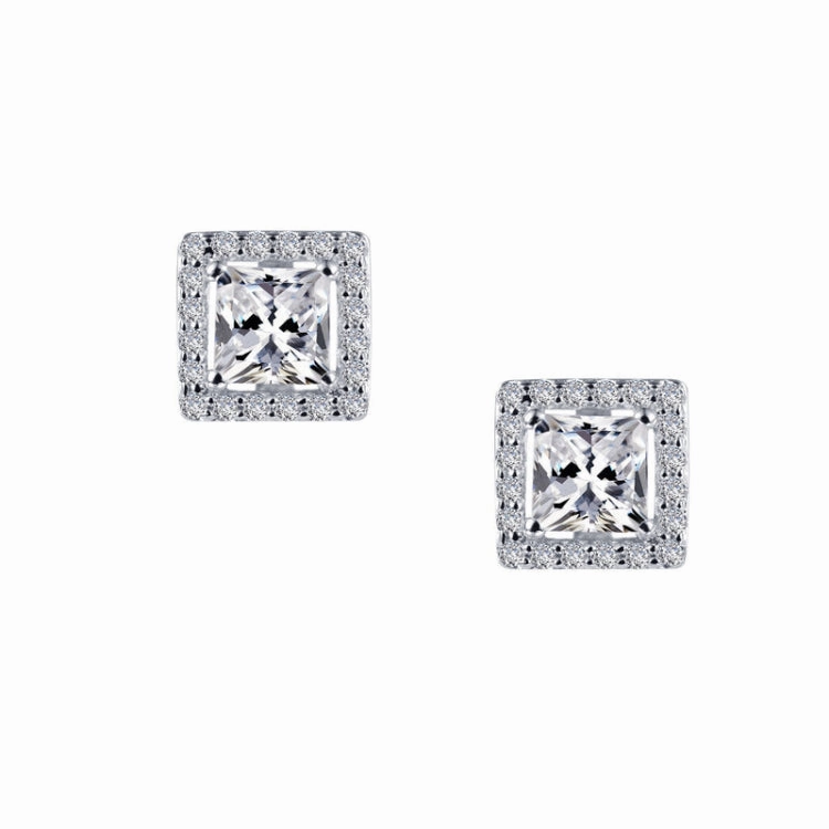 Party Favorite 1.52 CTW Halo Stud Earrings